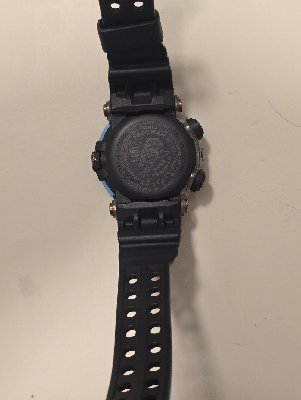 CASIO G-SHOCK FROGMAN GWF- A1000APF-1AJR 30th Poison Dart Frog Tough Solar Mens. - Picture 14 of 15